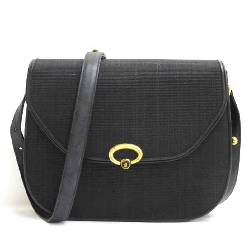 コンテス Comtesse ホースヘアー ショルダーバッグ ゴールド金具 