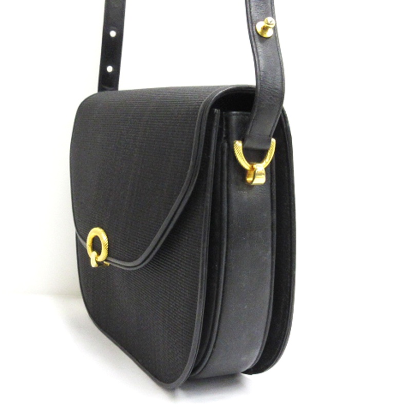 コンテス Comtesse ホースヘアー ショルダーバッグ ゴールド金具 