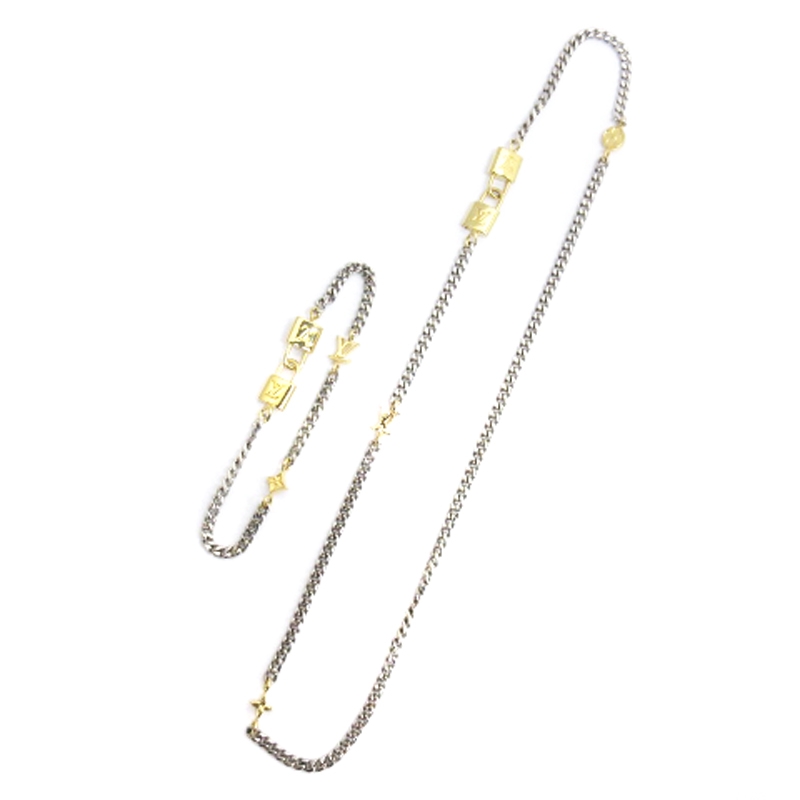 ルイヴィトン LOUIS VUITTON 3IN1 3WAY サングラスチェーン ネックレス  