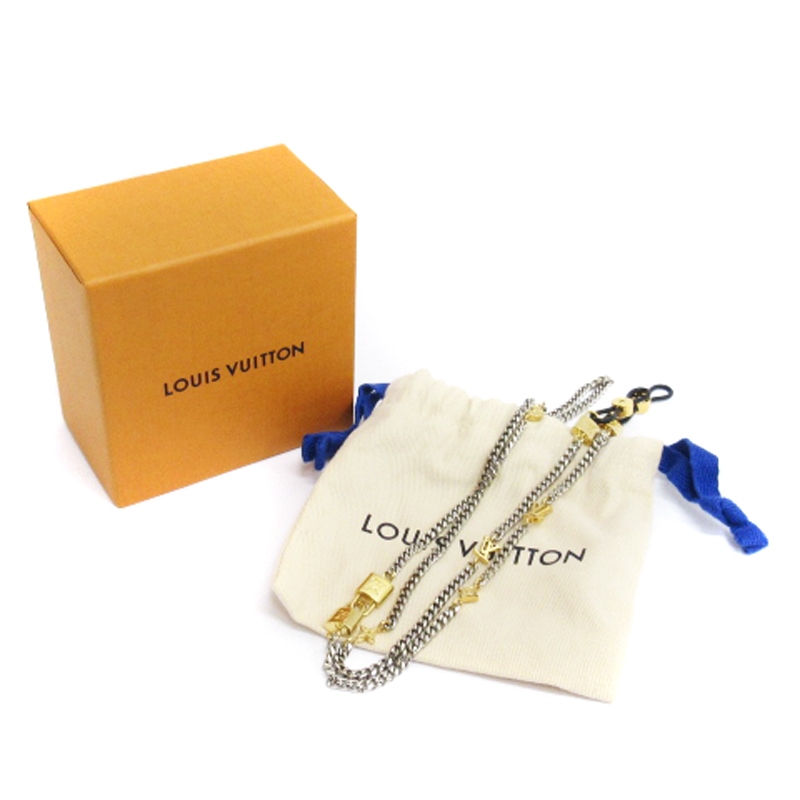 ルイヴィトン LOUIS VUITTON 3IN1 3WAY サングラスチェーン ネックレス