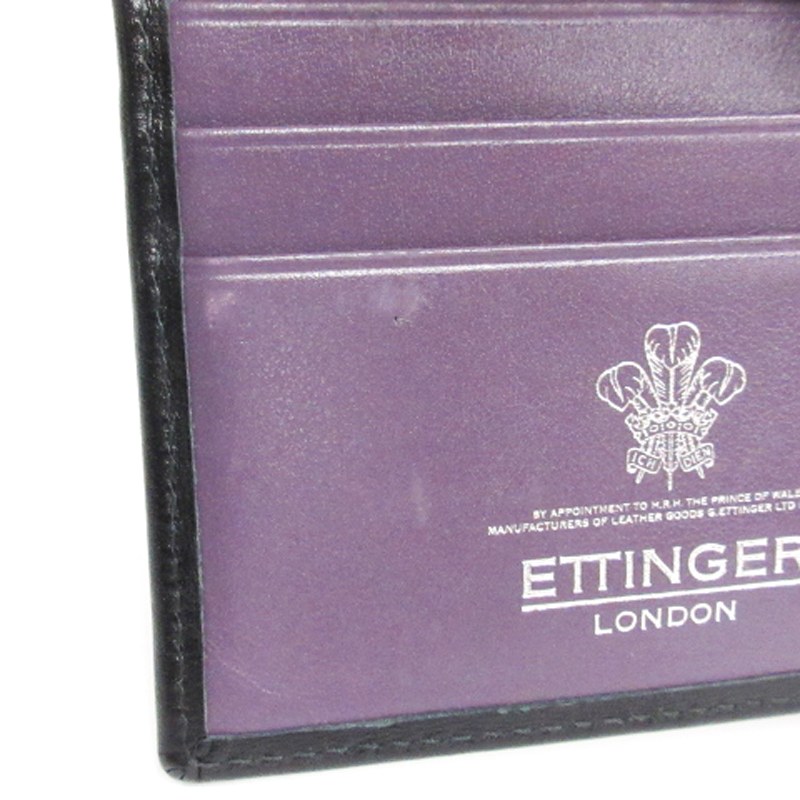 ETTINGER 名刺入れ パープル エッティンガー ETTINGER カードケース 名刺入れ メンズ ロイヤル
