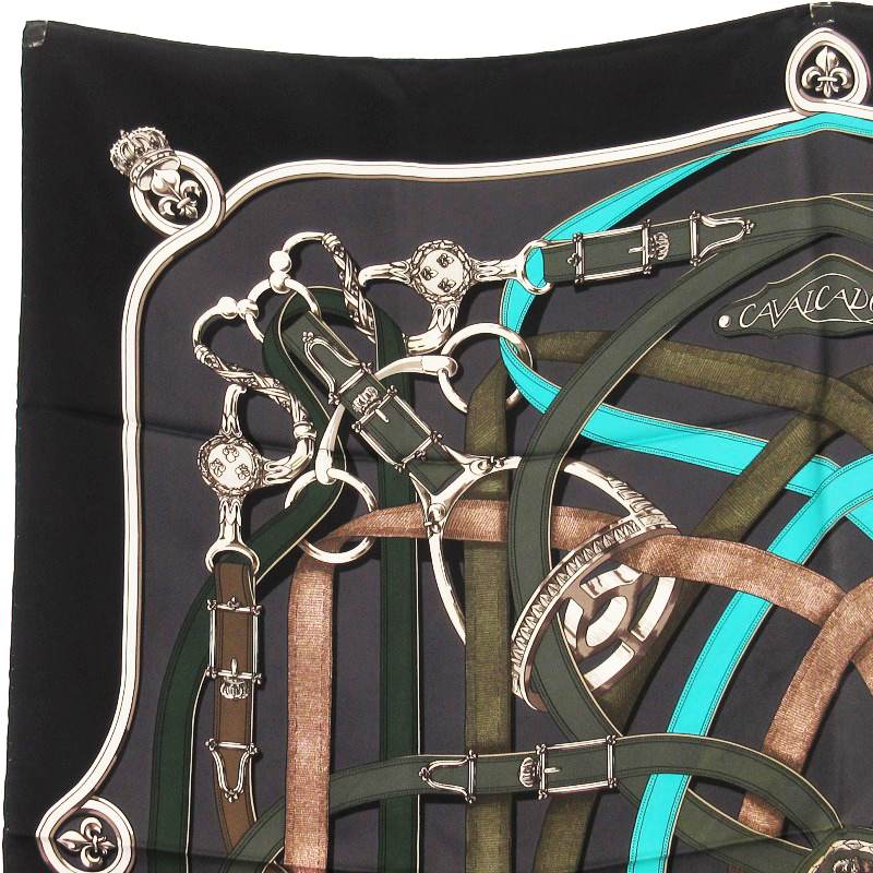 エルメス HERMES CAVALCADOUR カヴァルカドゥール カレ 90 大判