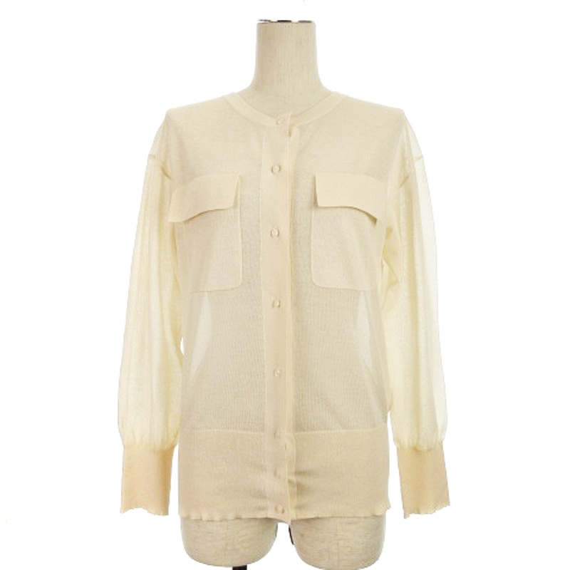 PLST シアーカーディガン PLST シアーカーディガン➕シアーティアード