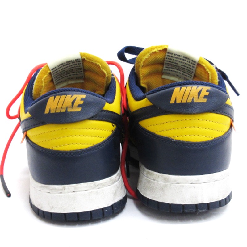 ナイキ NIKE × Off-White DUNK LOW LTHR オフホワイト ダンクロー