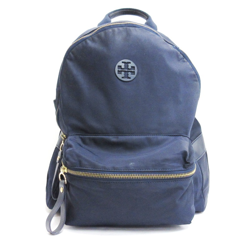 【新品】トリーバーチ TORY BURCH ナイロン リュック ネイビー通勤通学 トリーバーチ ナイロン リュック ネイビー 新品】トリーバーチ