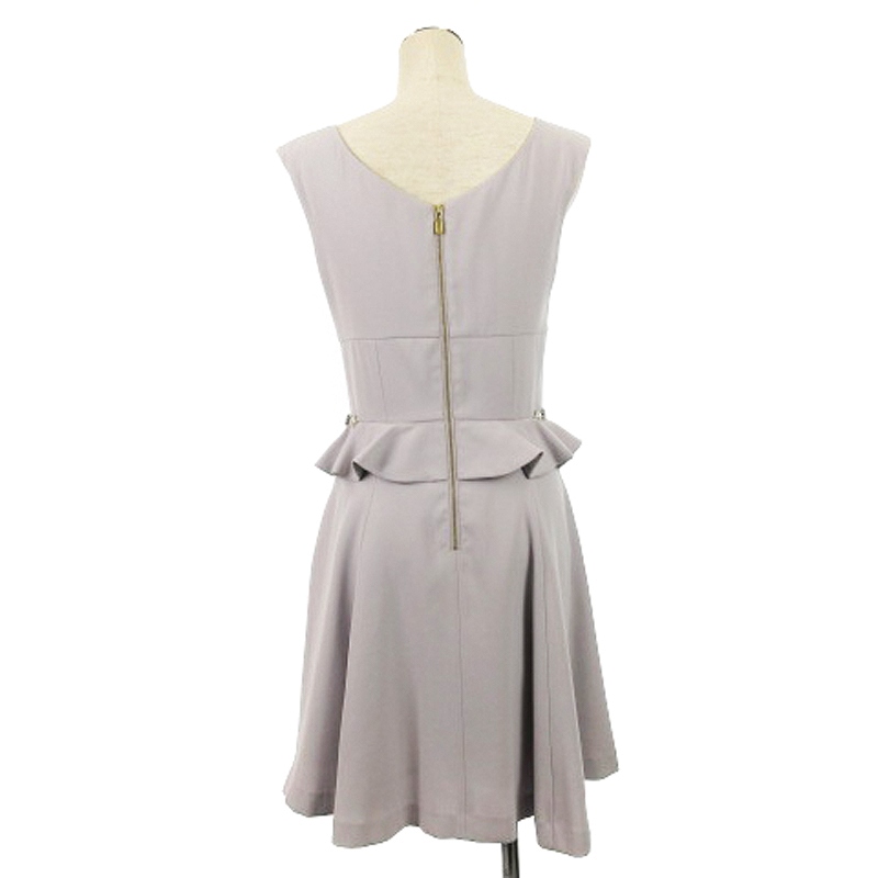 ジルスチュアート JILL STUART ビジュー ワンピース ノースリーブ  