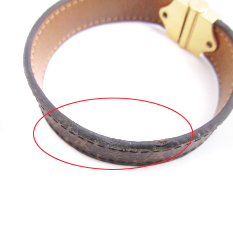 LOUIS VUITTON ブラウンレザーバングル ブレスレット モノグラム 楽天市場】ルイヴィトン ブレスレット Louis Vuitton モノグラム