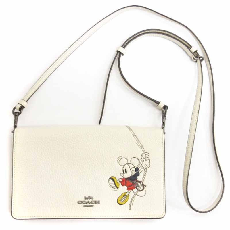 COACH × ミッキー ショルダーバッグ 限定【Coach】ディズニー ノリータ