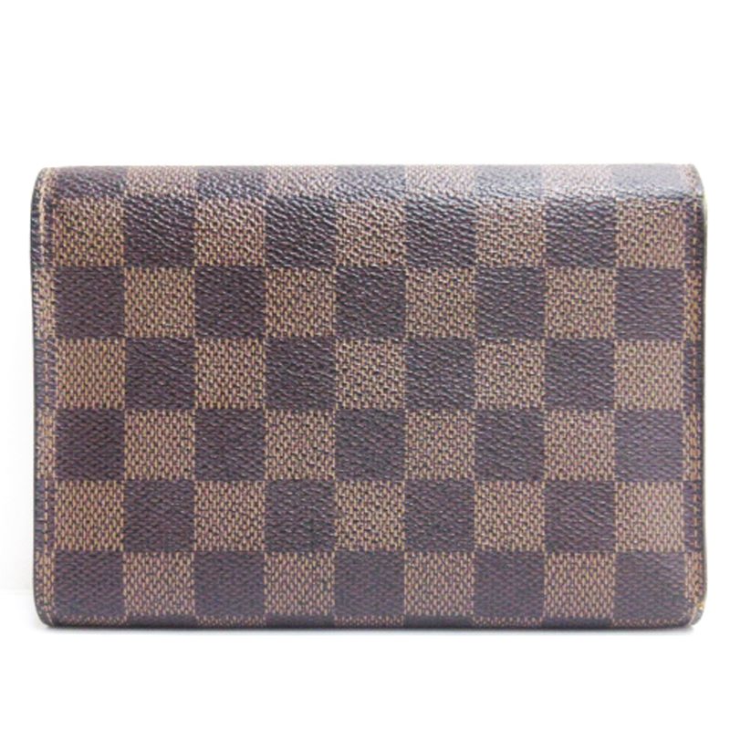 ルイヴィトン LOUIS VUITTON ダミエ ポルトトレゾール エテュイ パピエ  