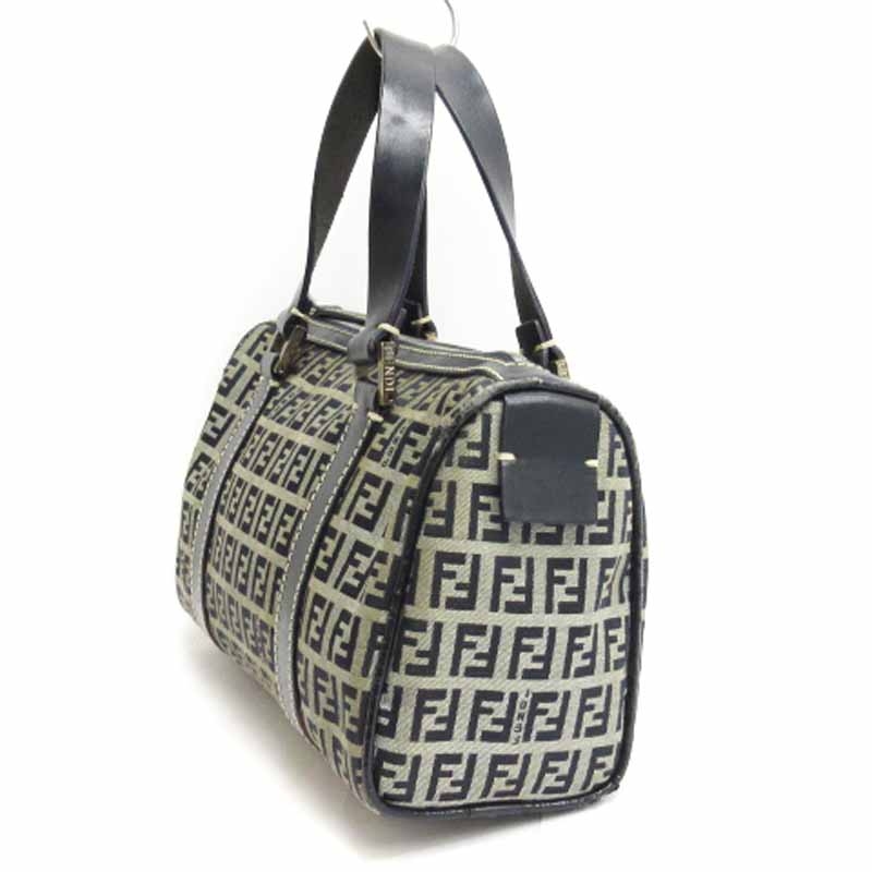 フェンディ FENDI ズッキーニ柄 ズッカ柄 ハンドバッグ イタリア製 