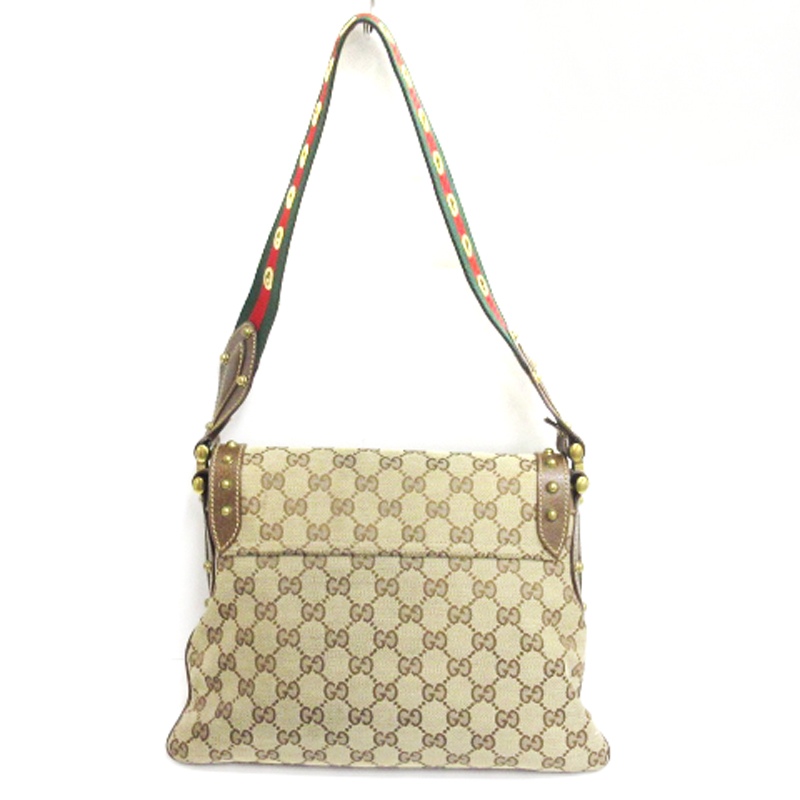 グッチ GUCCI シェリーライン GGキャンバス ホースビット ワン 