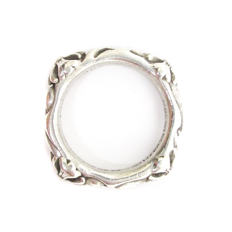 クロムハーツ CHROME HEARTS SBTバンドリング 指輪 18号 SV925