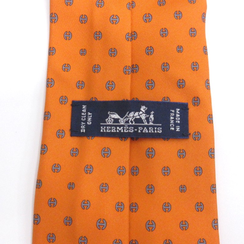 HERMES エルメス ネクタイ | ファソネH ジャガード シルク ネクタイ