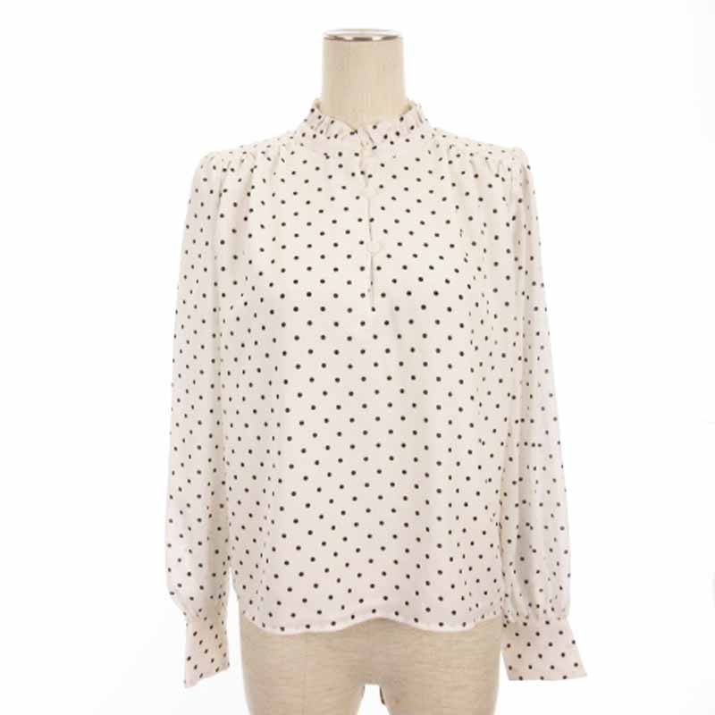 ケイトスペード KATE SPADE 良品 シャツ ブラウス 長袖 ドット  