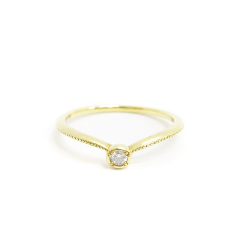 AHKAH ピンキーリング ゴールド エメピンキー リング | AHKAH / アーカー | 【公式】 | オフィシャルサイト