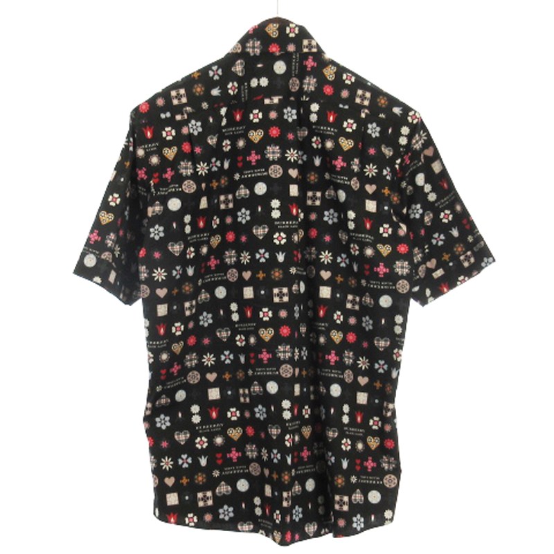 未使用品BURBERRY BLACK LABEL モノグラム 総柄シャツ 【公式通販】