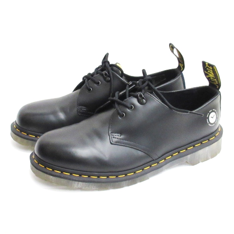 ドクターマーチン DR.MARTENS ATMOS BLACK SMOOTH 1461 3ホール ドレス 