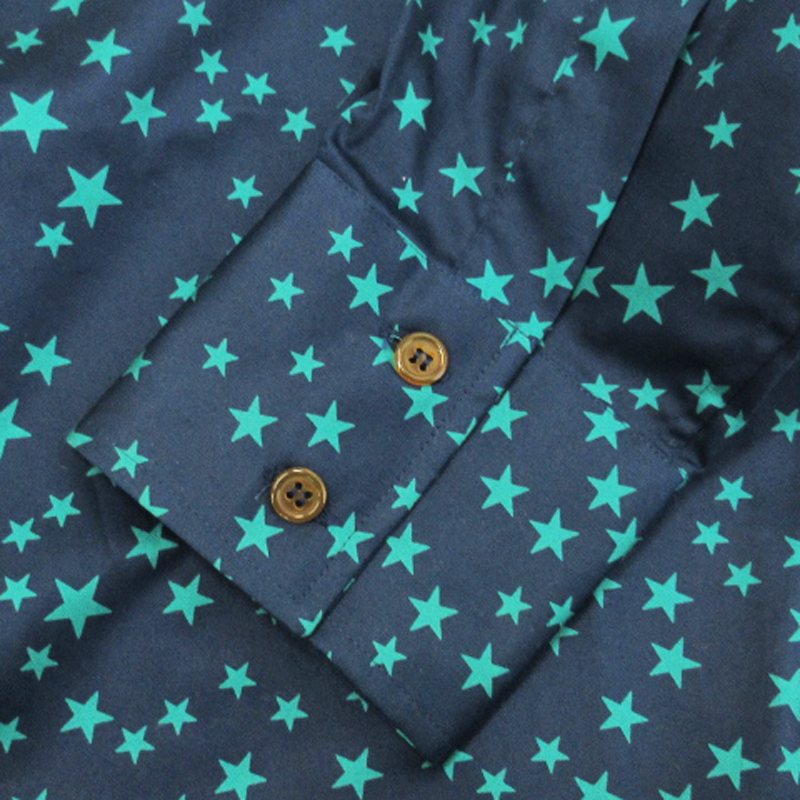 Vivienne Westwood Man 総柄 オーブ刺繍 長袖シャツ 46 Vivienne