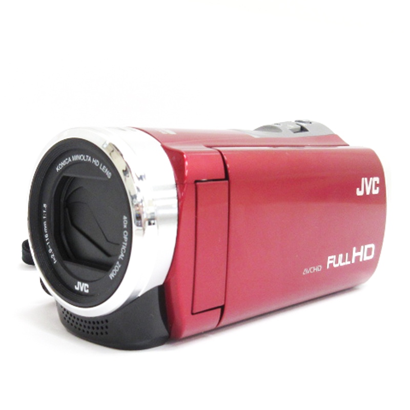 JVC Everio FULL HD GZ-E235-R ビデオカメラ JVC ケンウッド Everio フルハイビジョン ビデオカメラ GZ-E235