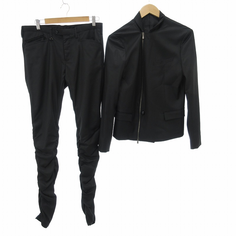 エッジ EDGE RUPERT セットアップ ジャケット パンツ L 黒 ブラック 
