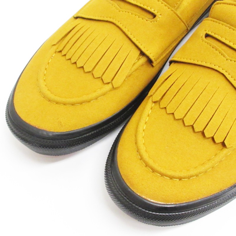 VANS バンズ スニーカー FUDGE LOAFER MUSTARD V196CF FDG