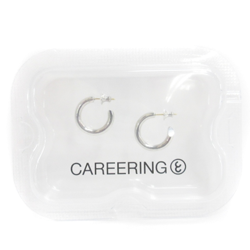 キャリアリング CAREERING PLACEBO 501 ピアス SV925 K18 シルバー 計