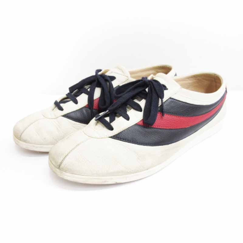 GUCCI スニーカー シェリーライン 蜂 8 1/2 グッチ グッチ GUCCI シェリーライン スニーカー 蜂刺繍 イタリア製 483266