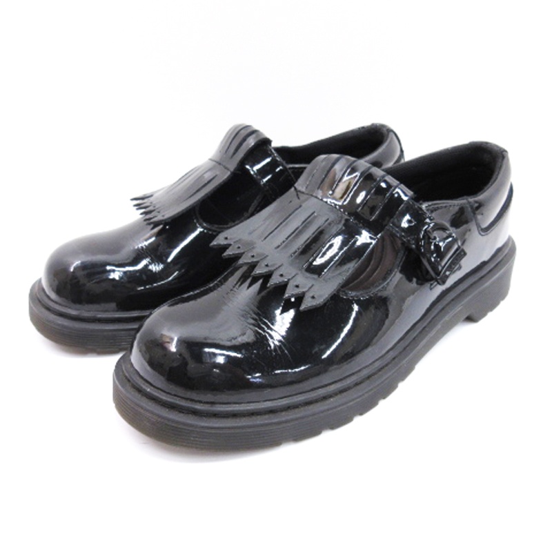 ドクターマーチン DR.MARTENS AirWair フリンジ ローファー エナメル 