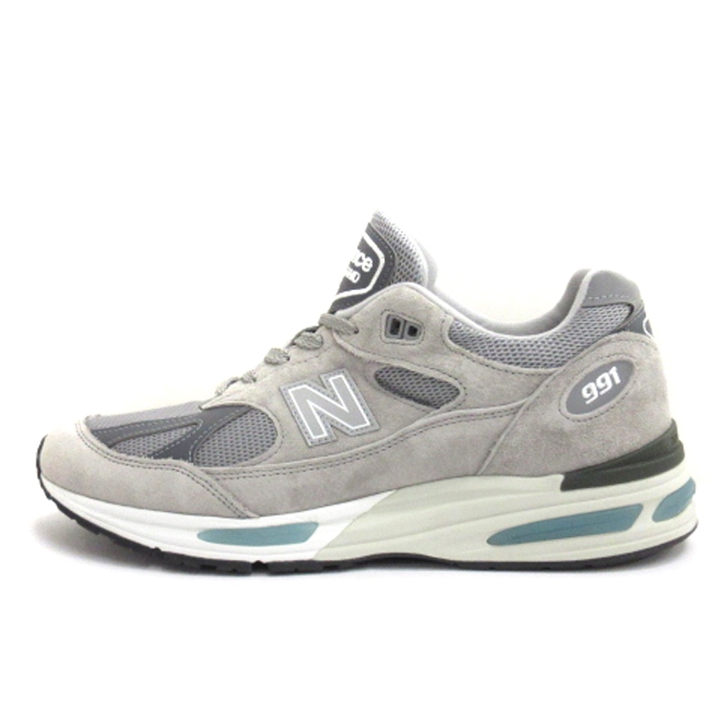 ニューバランス NEW BALANCE U991GL2 スニーカー スエード グレー 27.5 