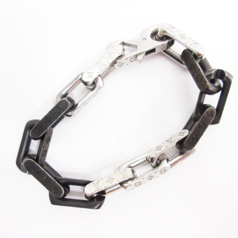 ルイヴィトン LOUIS VUITTON モノグラム チェーン ブレスレット M00686 