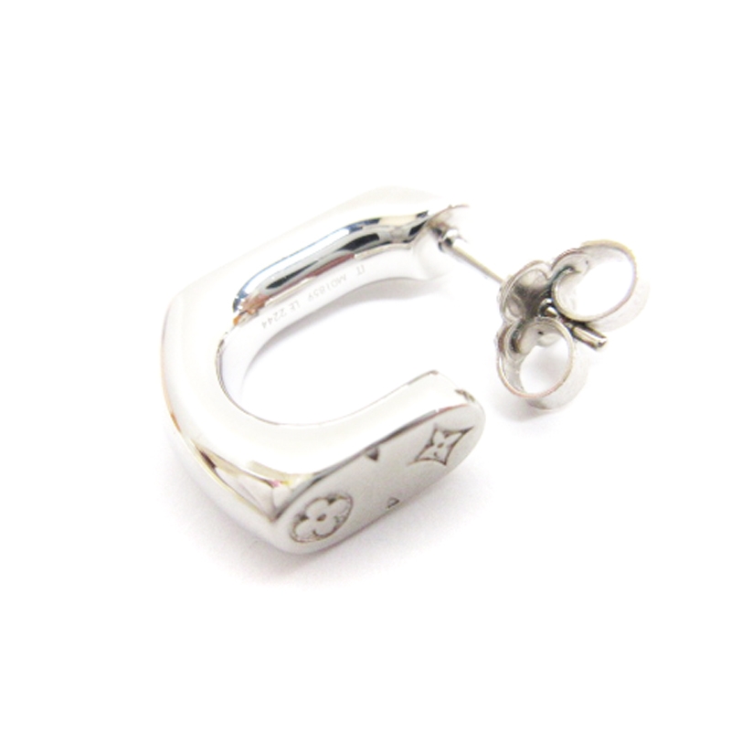 ルイヴィトン LOUIS VUITTON ピアス LV ビーズ イタリア製 M01859