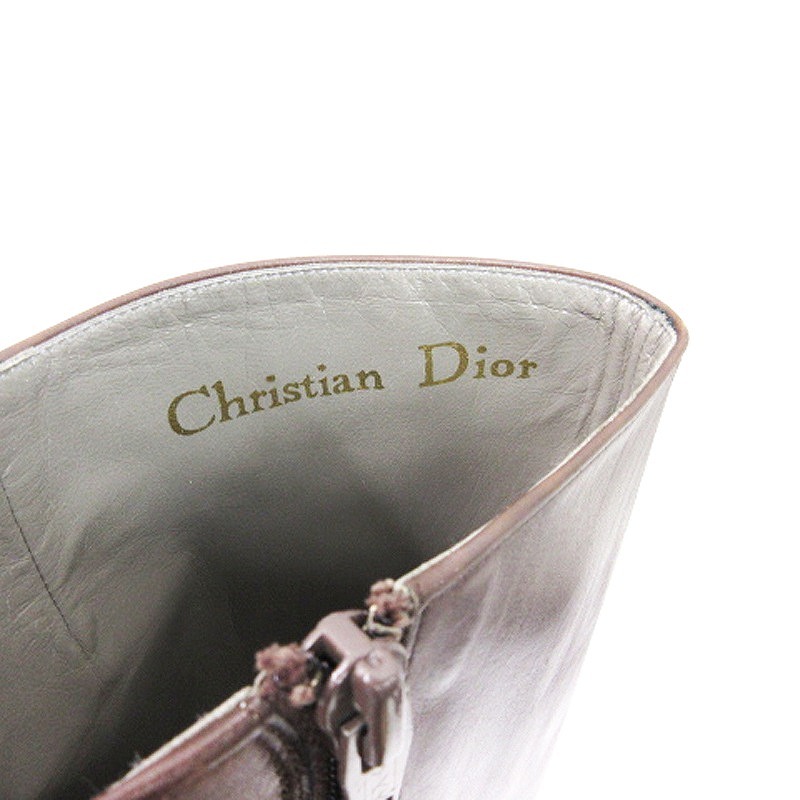 クリスチャンディオール Christian Dior ロングブーツ サイド クリスチャンディオール Christian Dior ロングブーツ サイド