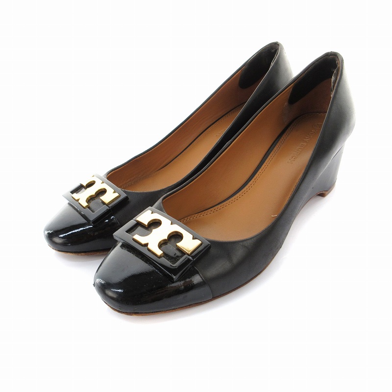 トリーバーチ TORY BURCH パンプス ラウンドトゥ ウェッジヒール 