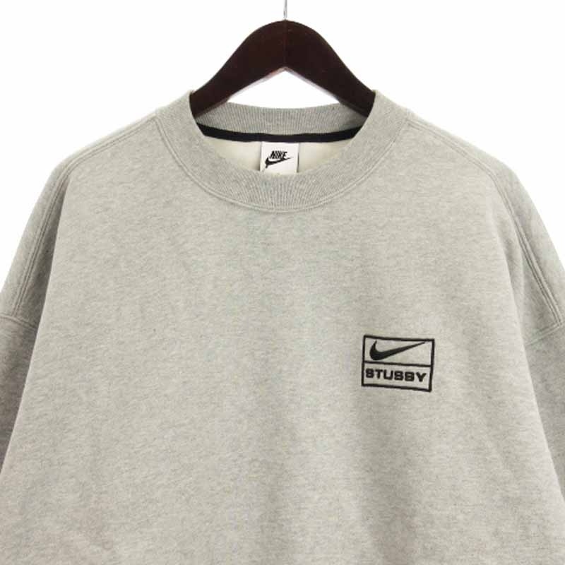 nike stussy スウェット グレー NIKE × STUSSY ナイキ ステューシー 20AW Fleece Sweat Pants
