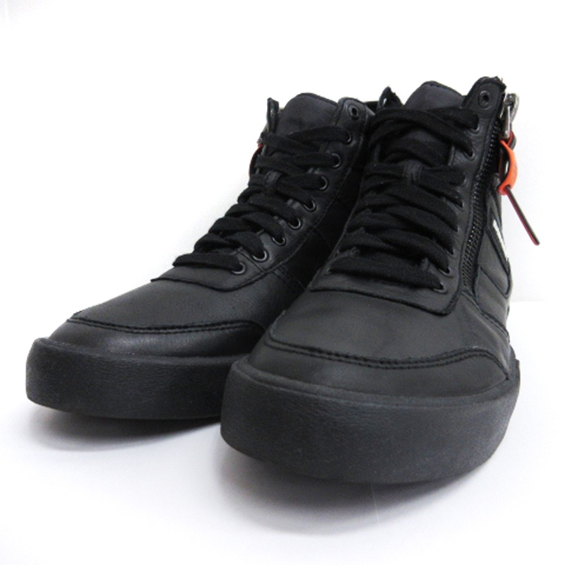 ディーゼル DIESEL S-DVELOWS スニーカー ハイカット レザー 黒 