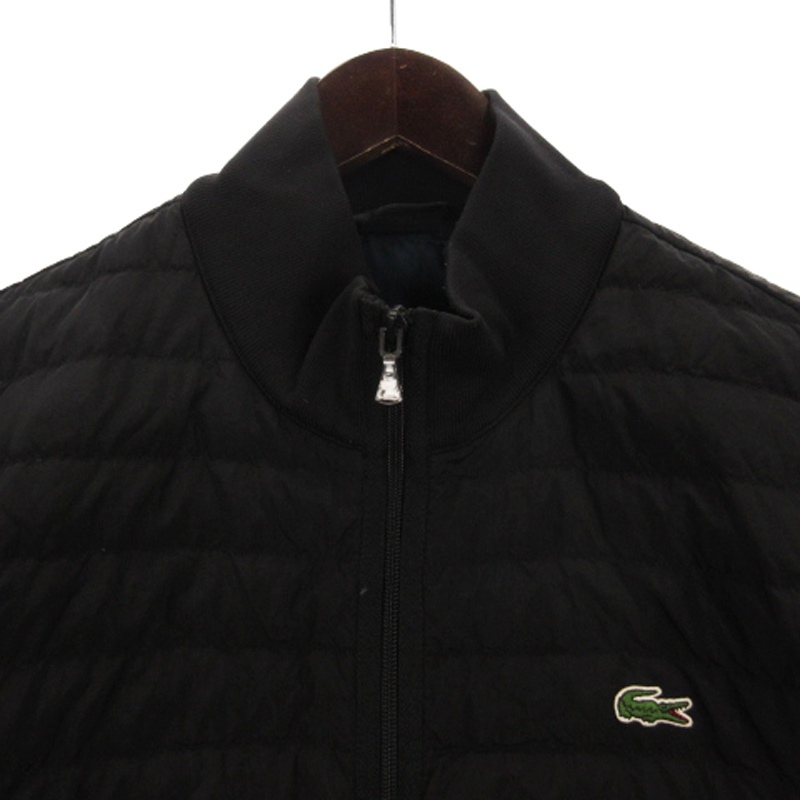 Lacoste 黒 ジップアップジャケット メンズ 【公式通販】