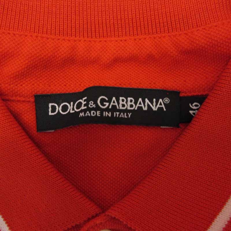 ドルチェ&ガッバーナ ドルガバ DOLCE&GABBANA ポロシャツ 半袖