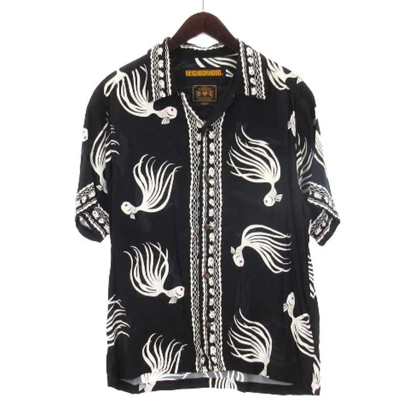 ネイバーフッド NEIGHBORHOOD OTHA FISH ALOHA R-SHIRT SS アロハ 