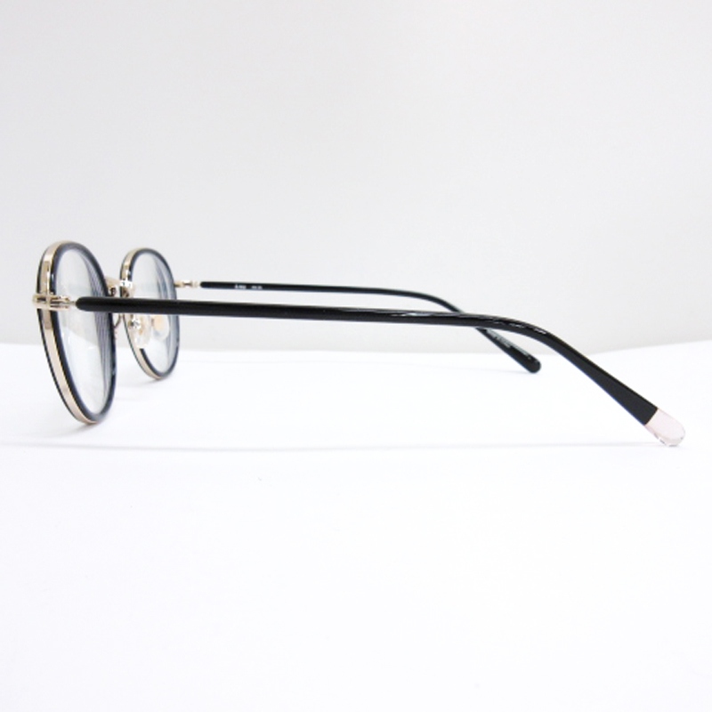 アニュー ANU 眼鏡 メガネフレーム 度入り ボストン AN-35 ブラック