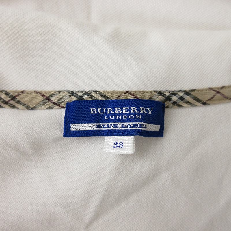バーバリーブルーレーベル BURBERRY BLUE LABEL ポロシャツ 半袖 ワン