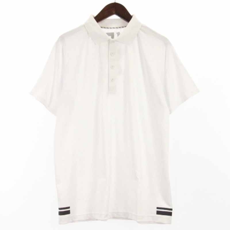 PGG ポロシャツ ホワイト メンズ 211 PGG 新品タグ付 定価18,700円