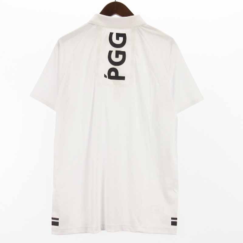 パーリーゲイツ PEARLY GATES PGG ポロシャツ 半袖 プリント ゴルフ