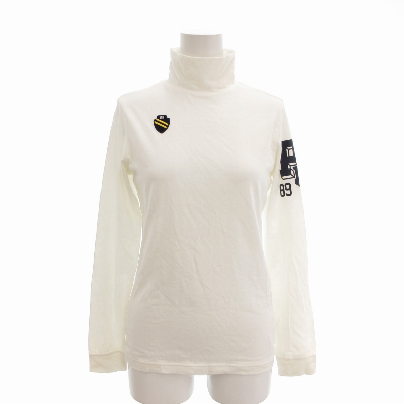 【新品タグ付】パーリーゲイツ　レディース　長袖　モックシャツ　Ｌ　ゴルフウェア パーリーゲイツ モックネック シャツ サイズ4 長袖 ゴルフウェア