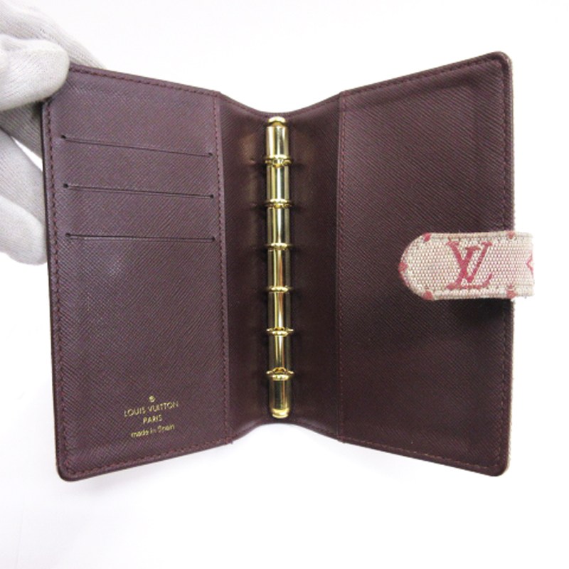 ルイヴィトン LOUIS VUITTON モノグラムミニ アジェンダPM 手帳カバー