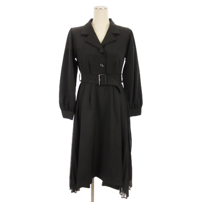 セシルマクビー CECIL McBEE 良品 シャツ ワンピース ロング