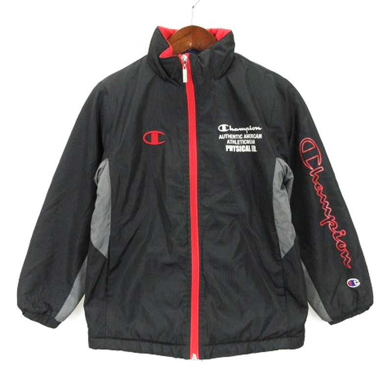 チャンピオン CHAMPION 中綿 ジャケット 裏起毛 140 ジュニア ブラック