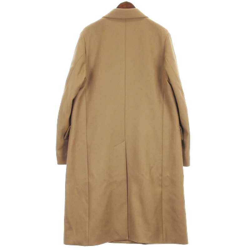オーラリー AURALEE LIGHT MELTON DOUBLE-BREASTED COAT