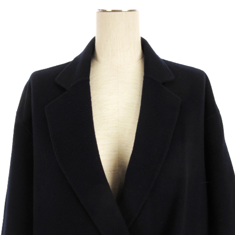 スピック&スパン Spick&Span W/Nyダブルブレスト リバーコート