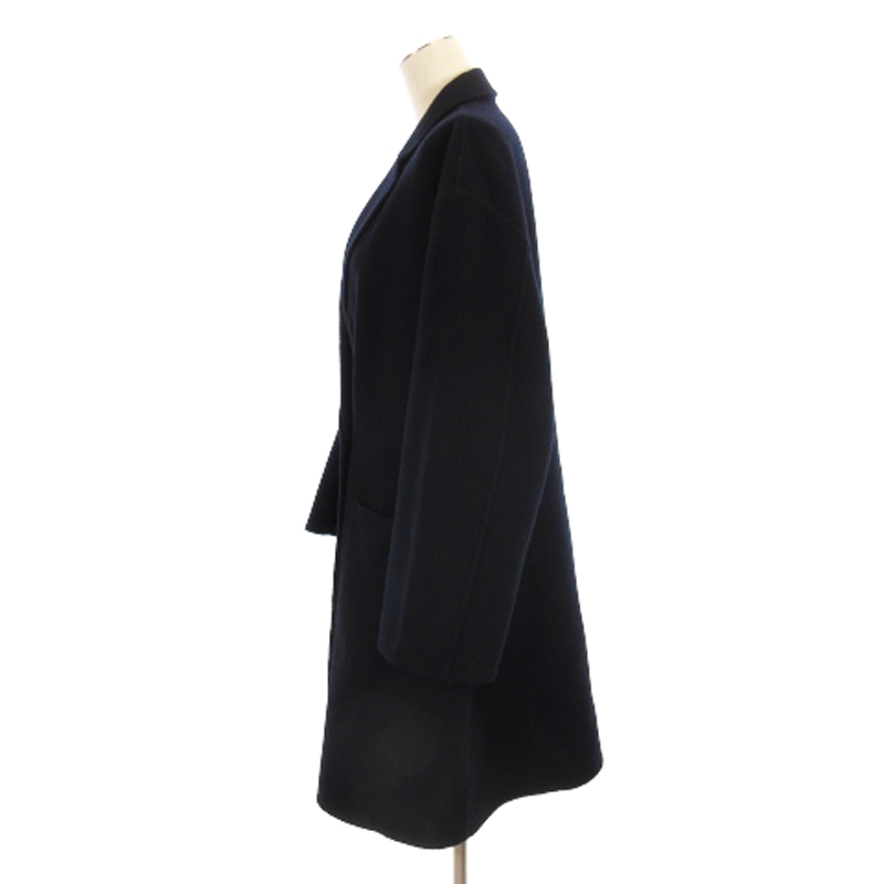 Spick & Span W/Nyダブルブレストリバーコート 38 Spick & Span（スピックアンドスパン）の「W/Nyダブルブレスト