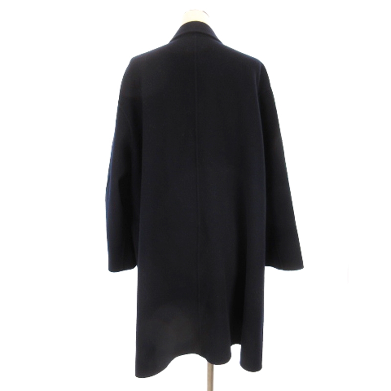 スピックアンドスパン W/Nyダブルブレストリバーコート ネイビー 38 スピックアンドスパン W/Nyダブルブレストリバーコート ネイビー